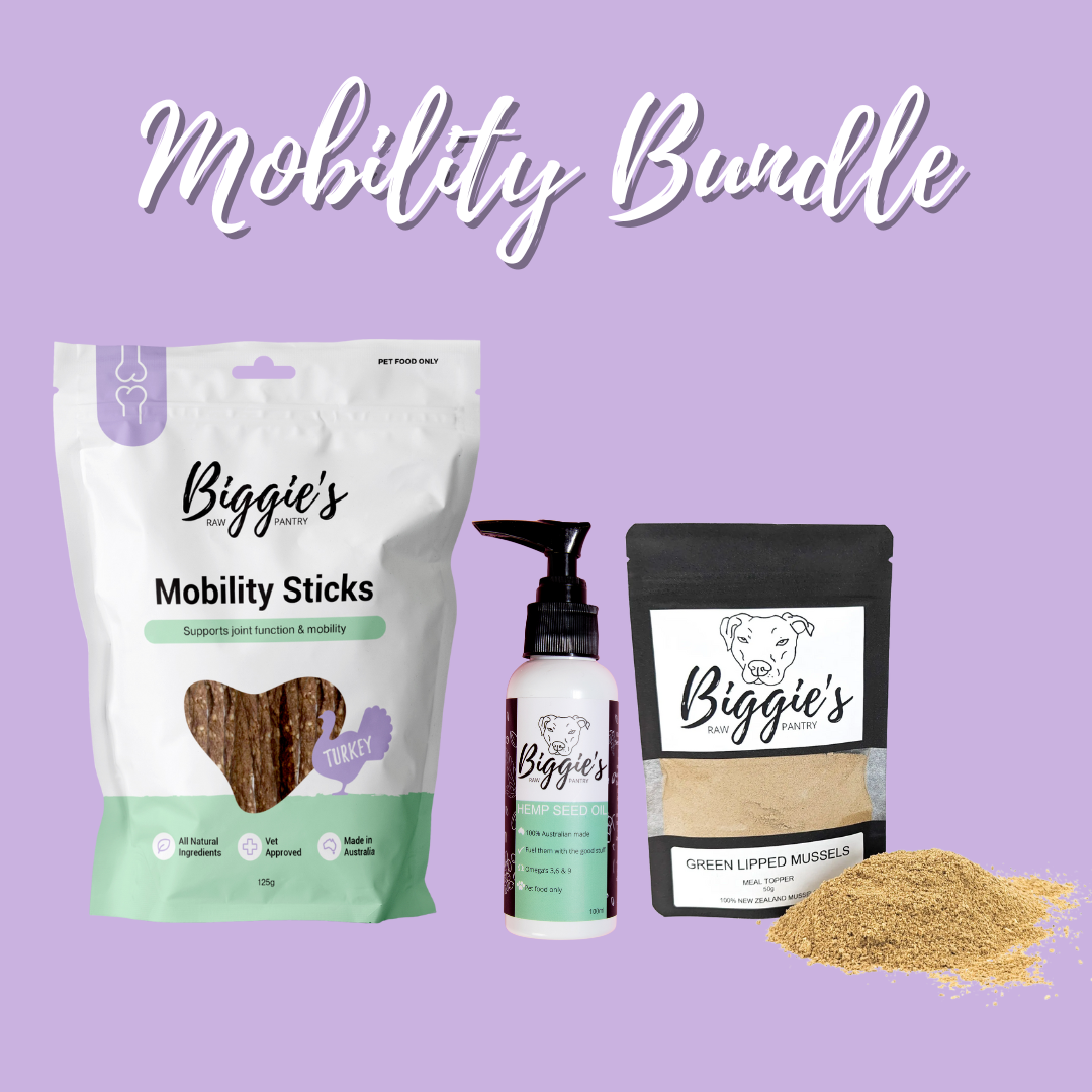 The Mobility Bundle | Natural Joint Support for Dogs – Biggie's Raw Pantry